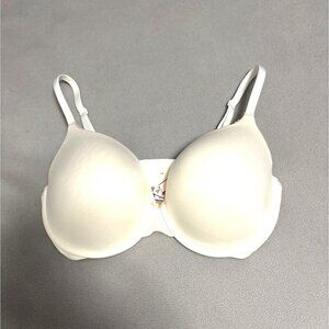 Victorias Secret Smooth White Underwire T-Shirt Bra 36DDD Adjustable Straps